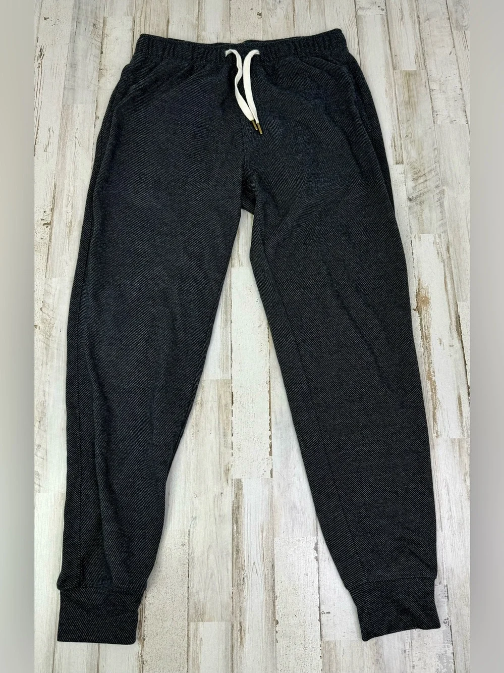 J Crew Mens Jogger Sweatpants Gray Slim Fit Zip Pocket Pants Small Lot Of 2